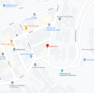 Ingeas S.A.S. Ubicacion en el mapa